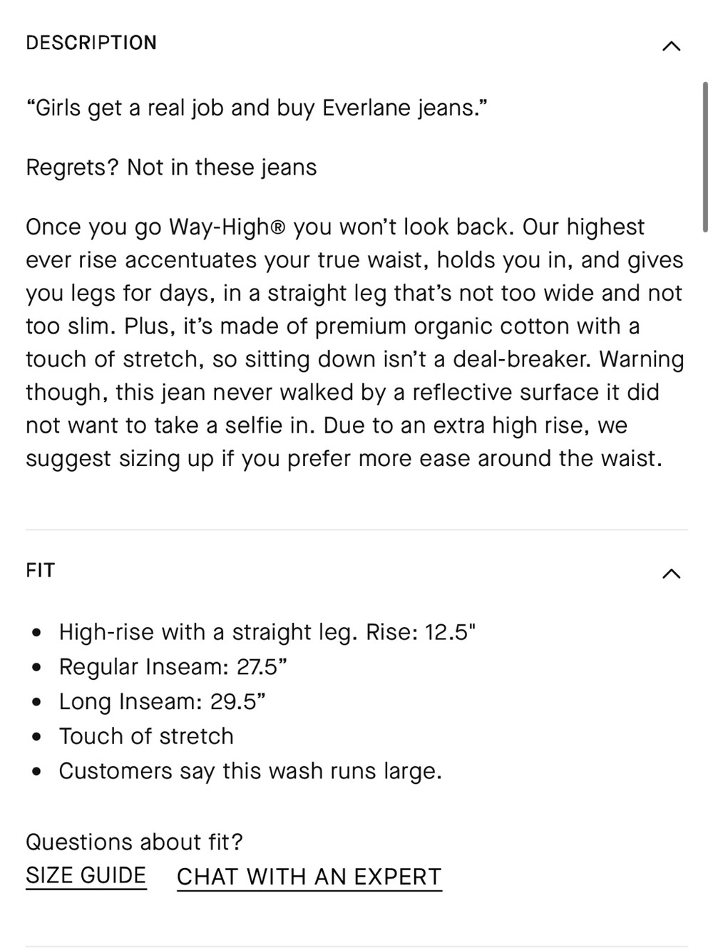 Everlane The Way-High Jeans - Picture 6 of 6